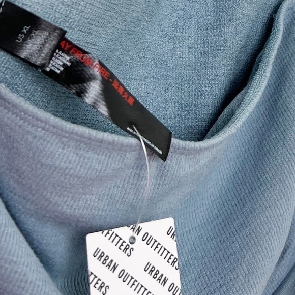 NWT Urban Outfitters Out From Under Matchpoint Seamless Ruched Bra Top Slate - Picture 9 of 9